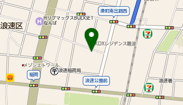 One Park稲荷1丁目バイクパークの地図画像