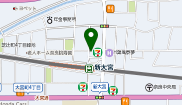 One Park 新大宮駅前バイクパークの地図画像