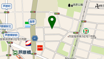 OnePark塩草2丁目第4 バイクパークの地図画像