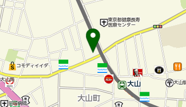One Park 板橋大山町 バイクパークの地図画像
