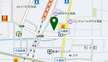 One Park JR奈良駅前バイクパークの地図画像