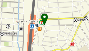 ブーブーパーク桂駅東の地図画像