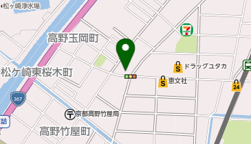ブーブーパーク一乗寺玉岡町の地図画像