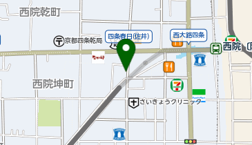 ブーブーパーク西院第6の地図画像