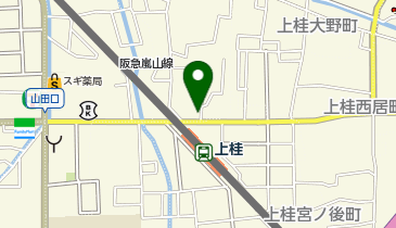 ブーブーパーク上桂駅前の地図画像