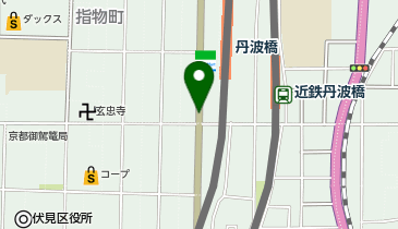 ブーブーパーク丹波橋第7の地図画像