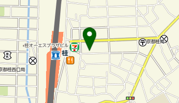 ブーブーパークLET&rsquo;S桂東口の地図画像