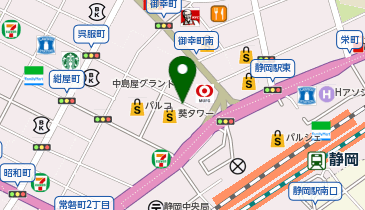 BPARK紺屋町名店街駐輪場の地図画像