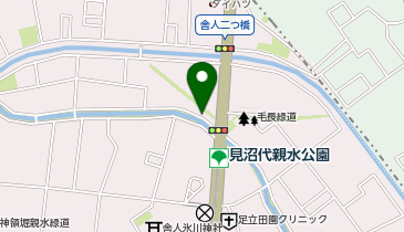CCP見沼代親水公園駅西口駐輪場の地図画像