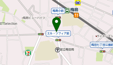 ST-Park梅島第2駐輪場の地図画像