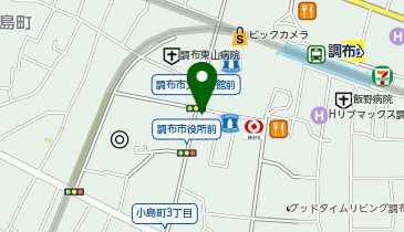 【バイク駐車場】DAICHI PARK No.189 調布市小島町2丁目の地図画像