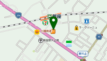 新座CKスクエアビル第1バイク駐車場の地図画像
