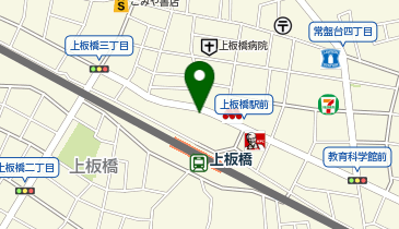 CYCLE DAICHI No.48 上板橋駅前駐輪場の地図画像