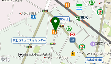 CYCLE DAICHI No.58 TAIRAYA志木店駐輪場の地図画像