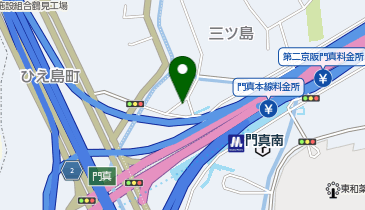 フルーツ自転車パーク門真南駅の地図画像