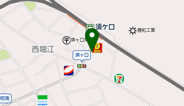 フルーツ自転車パーク名鉄須ケ口駅の地図画像