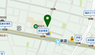 フルーツ自転車パーク車道駅の地図画像