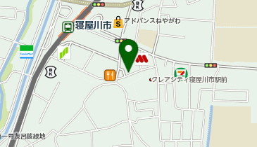 Gパーク早子町駐輪場の地図画像