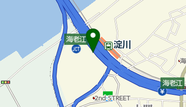 阪高ファインパーク淀川駅駐輪場の地図画像