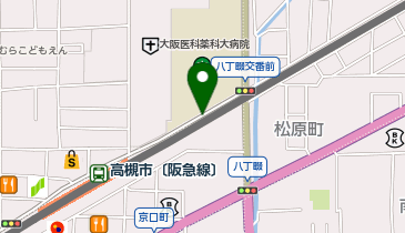 阪急駐輪センター 高槻駐輪センターの地図画像