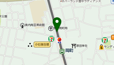 阪急エコステーション21岡町北の地図画像
