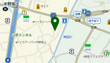 アイパーク中野本町第2の地図画像