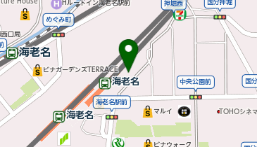 アイパーク海老名中央第1(駐輪場)の地図画像