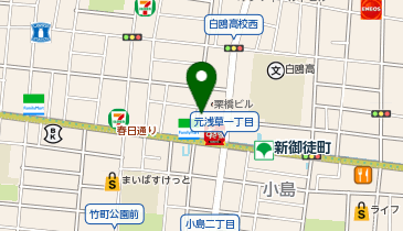 アイパーク東上野1丁目の地図画像