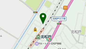 Parking in 北松戸駐輪場の地図画像