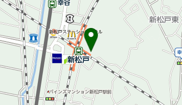 Parking in 新松戸駐輪場の地図画像