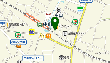 Parking in 中山駅駐輪場の地図画像