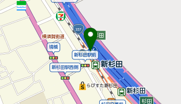 Parking in 新杉田町の地図画像