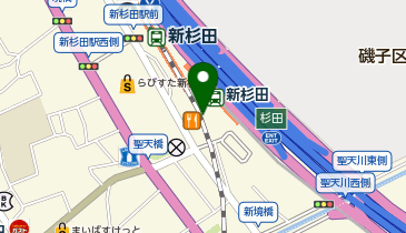 Parking in ビーンズ新杉田駐輪場の地図画像