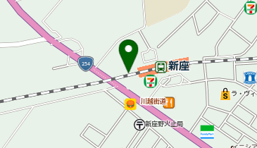 Parking in 新座駅前駐輪場の地図画像