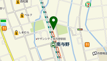 Parking in 南与野駅前北駐輪場の地図画像