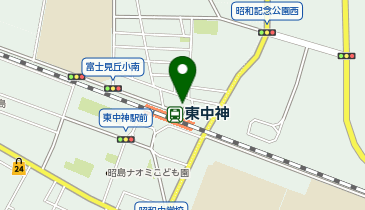 K'sCycle東中神第4の地図画像