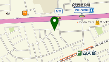 ちゃりん庫オアシス西大宮北口の地図画像