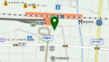 パーキング紅葉園大垣駅前駐輪場の地図画像