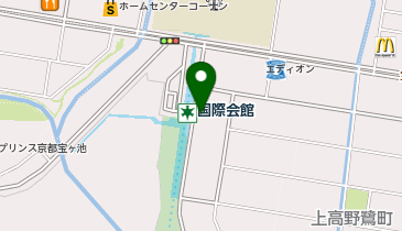 くるっとパーク国際会館駅前の地図画像