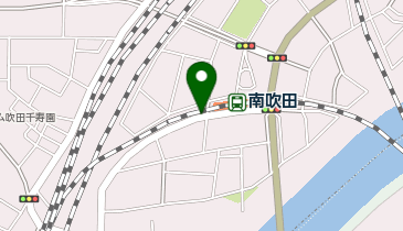 くるっとパーク南吹田駅駐輪場の地図画像