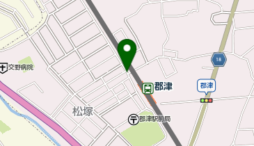 交野市郡津駅西自転車駐車場の地図画像