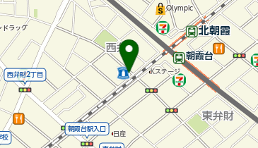 リゾン朝霞台ローソン前駐輪場の地図画像