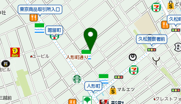 名鉄協商中央第1日本橋堀留町アグナスの地図画像