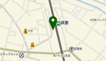 センチュリー武里駐輪場の地図画像