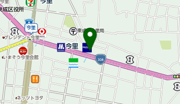 コインズ今里の地図画像