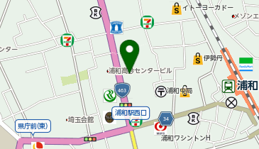 コインズ浦和区高砂の地図画像