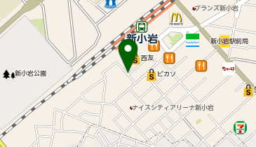 コインズ新小岩第2の地図画像