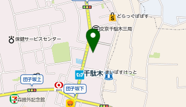 NTTル・パルク千駄木駅前バイク駐車場の地図画像