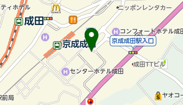 BPARK京成成田駅前の地図画像