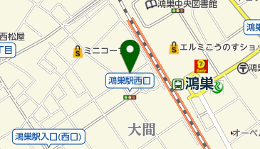 蔵王駐輪場の地図画像